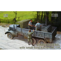 Einheitsdiesel with small field kitchen Hf.14 1/35 IBG MODELS 35007