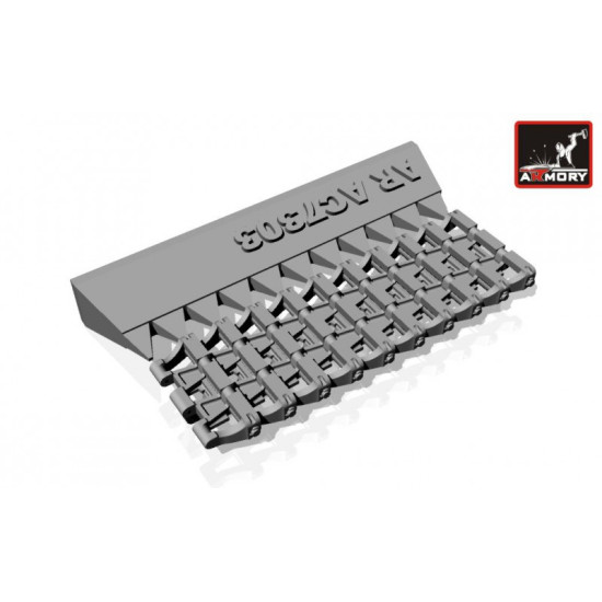 Pz.III 40cm Kgs 61/400/120 resin tracks, 1940-41 1/72 ARMORY AC7303
