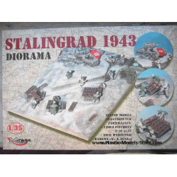 Diorama Stalingrad Russia 1943 WWII 1/35 Mirage 35104