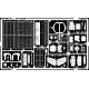 Photoetched set 1/35 T-64BV, for Skif kit 1/35 EDUARD 35334