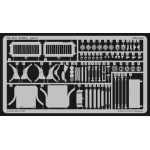 Photoetched set 1/35 M4A3 Sherman 75mm, for Tamiya kit 1/35 EDUARD 35454