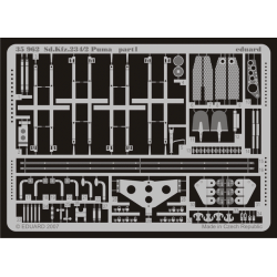 Photoetched set 1/35 Sd.Kfz.234/2 Puma, for Dragon6256 kit 1/35 EDUARD 35962
