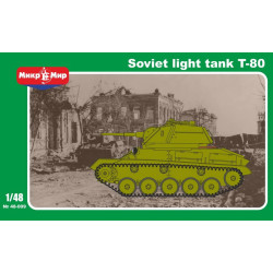Soviet light tank T-80 1/48 Micro-Mir 48-009