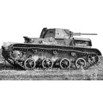 T-60 Soviet light tank (zavod 264, m.1942) Decal 1/72 ACE 72540