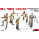 RED ARMY DRIVERS 5 figures 1/35 Miniart 35144