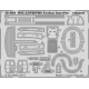 Photoetched set 1/48 MiG-25PD/PDS Foxbat interior (self adhesive), for Kitty Hawk kit 1/48 EDUARD 49669