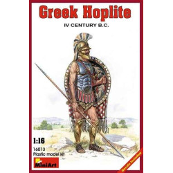 GREEK HOPLITE IV CENTURY B.C. 1/16 model kit MiniArt 16013