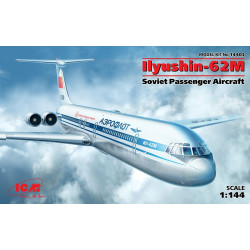 Ilyushin-62M Soviet airliner 1/144 ICM 14405