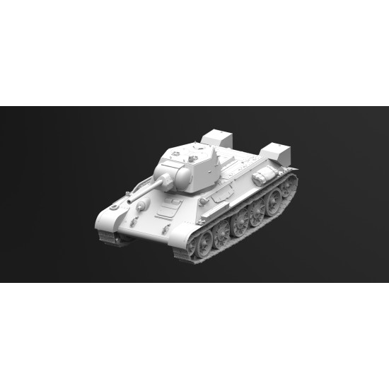 T-34/76 (early 1943 production) WWII Soviet medium tank 1/35 ICM 35365