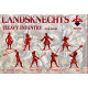  Landsknechts (Heavy infantry), 16th century 1/72 RED BOX 72063 