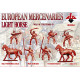 European mercenaries (light horse), War of the Roses 9 1/72 RED BOX 72054