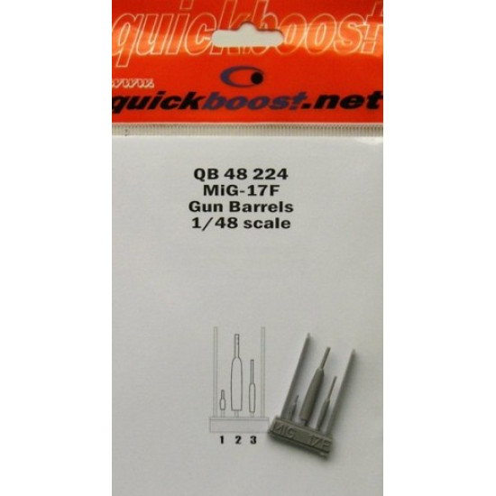 MiG - 17F gun barrels (HobbyBoss) Quickboost 48224 MiG - 17F gun barrels (HobbyBoss) Quickboost 48224