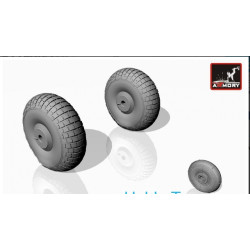deHavilland DH.98 Mosquito wheels, weighted 1/32 ARMORY AR-AW72406