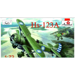 Henschel Hs-123A Chinese dive bomber AMODEL AMO72323