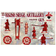 Turkish Siege Artillery. Gun, 16th century 1/72 RED BOX 72069