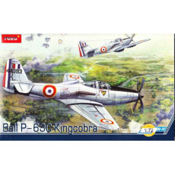 Bell P-63C Kingcobra US fighter WWII 1/72 TOKO 113
