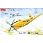 Bell RP-63G PinBall P-63 Kingcobra mod US fighter 1/72 TOKO 114