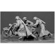 GERMAN MOTORCYCLISTS , WW|| ERA 1/35 MASTER BOX 35178 NEW