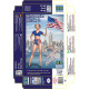 AMERICAN BEAUTY GIRL PIN-UP SERIES BETTY PLASTIC MODEL KIT 1/24 MASTER BOX 24002