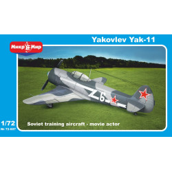 Yakovlev Yak-11 Soviet training aircraft - movie actor 1/72 MICRO-MIR 72-007