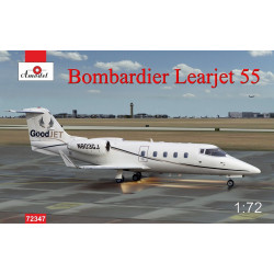  Bombardier Learjet 55 1/72  Amodel 72347