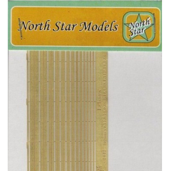 L-bars, 11 pcs in the set 1/35 Northstar Models 35007