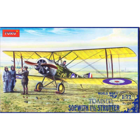 Sopwith 1 1/2 Strutter Trainer British aircraft WWI 1/72 TOKO 138