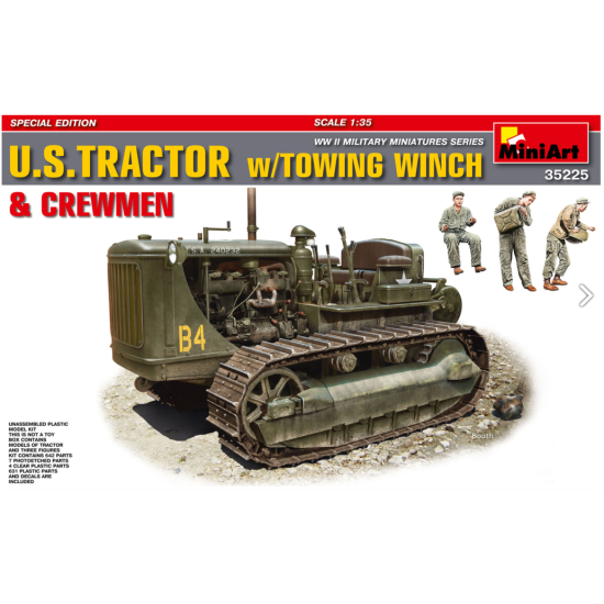 U.S.TRACTOR W/TOWING WINCH