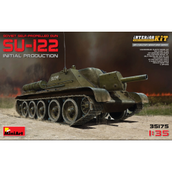SU-122 (INITIAL PRODUCTION) W/FULL INTERIOR 1/35 MINIART 35175