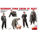 GERMAN TANK CREW AT REST 1/35 MINIART 35198