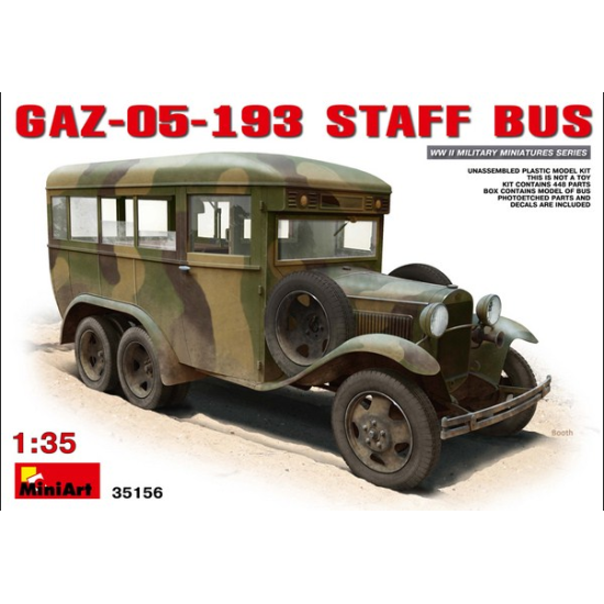 GAZ-05-193 STAFF BUS 1/35 MINIART 35156
