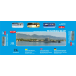 SSBN DANIEL WEBSTER SUBMARINE MICRO-MIR 350-027