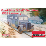 OPEL BLITZ 3.6 - 47 OMNIBUS W39 LUDEWIG (ESSEN) 1/35 RODEN 807