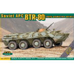 BTR-80 SOVIET ARMORED PERSONNEL CARRIER, EARLY PROD. 1/72 ACE 72171