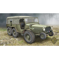 W-15T FRENCH WWII 6X6 ARTILLERY TRACTOR 1/72 ACE 72536