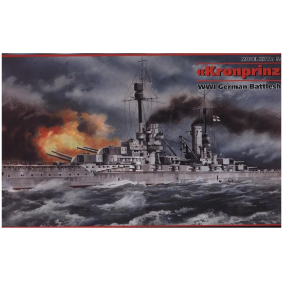 GERMAN BATTLESHIP CROWN PRINCE 1/350 ICM S003