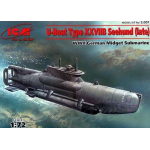 GERMAN SUBMARINE TYPE VII SEEHUND LATE 1/72 ICM S007