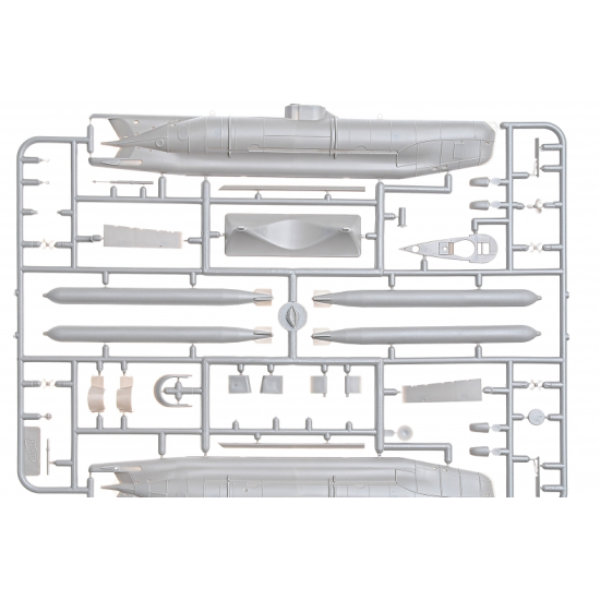 GERMAN SUBMARINE TYPE VII SEEHUND EARLY 1/72 ICM S006