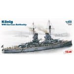 GERMAN BATTLESHIP KONIG 1/350 ICM S001