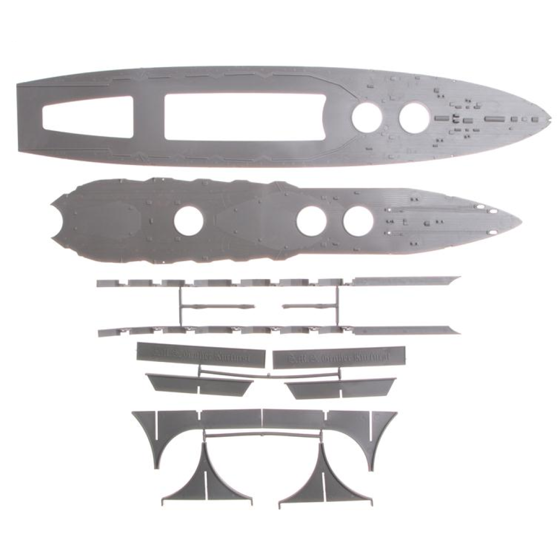 Maquette Bateau GroBer Kurfürst ICM échelle 1/350, Ref S.002, Modèle Koenig, Lot Groupé