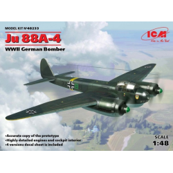 GERMAN BOMBER JU 88A-4 1/35 ICM 48233