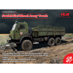 SOVIET MILITARY TRUCK KAMAZ 4310 1/35 ICM 35001