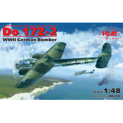 GERMAN BOMBER DO 17 Z-2 1/48 ICM 48244