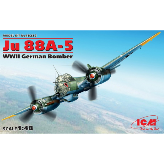 GERMAN BOMBER JU 88A-5 1/48 ICM 48232