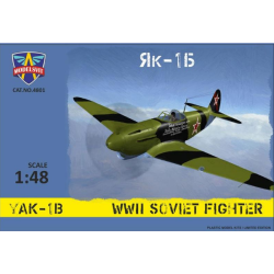 YAK-1B WWII SOVIET FIGHTER 1/48 MODELSVIT 4801