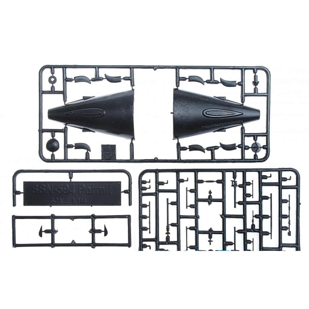 USS PERMIT (SSN-594) SUBMARINE 1/144 MODELSVIT 1402 Model Kit