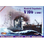 SMS V-106 1914 German Torpedo Boat WWI 1/400 Mirage 40028