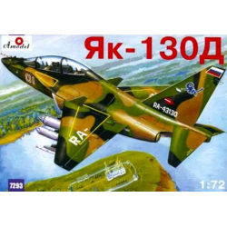 YAKOVLEV YAK-130D RUSSIAN MODERN TRAINER AIRCRAFT 1/72 AMODEL 7293