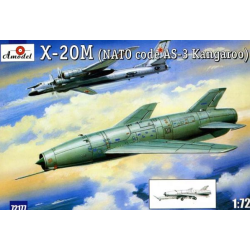 X-20M (AS-3 KANGAROO) SOVIET GUIDED MISSILE 1/72 AMODEL 72177