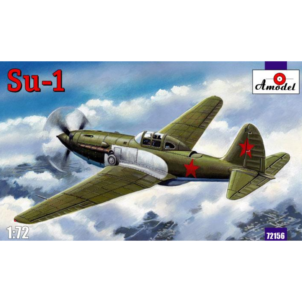 SUKHOI SU1 SOVIET FIGHTER 1/72 AMODEL 72156 Model Kit Aircraft Model